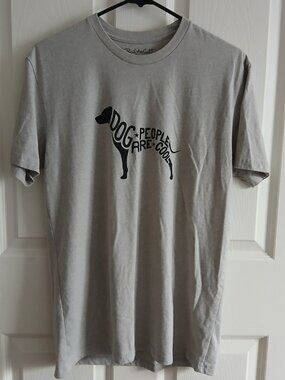 Dog People Are Cool Graphic Soft Tee Medium